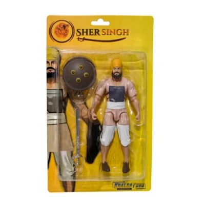 Image of Sikh Action Figure Toy Sher Singh Tan Khalsa Toys
