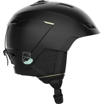 Image of Salomon Icon LT Women&#039;s Helmet Ski Snowboard, Black