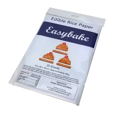 Image of NJ Products Edible Rice Paper Sheets
