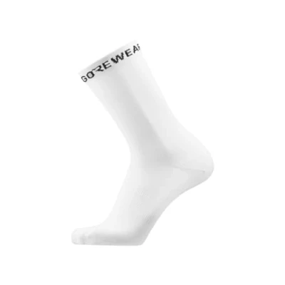 Image of GORE WEAR Unisex Essential Socks, White, 38 40 EU