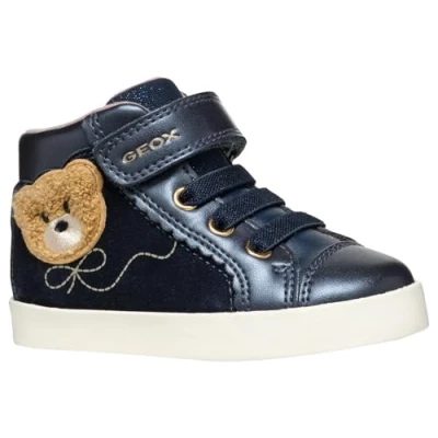 Image of Geox Baby B Kilwi Girl A Sneaker, 2 UK Child Blue