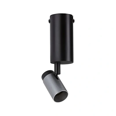 Image of Paulmann Runa ceiling light, black/anthracite