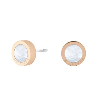 Image of Tommy Hilfiger Jewelry Women&#039;s Stud Earrings Carnation gold 2780663