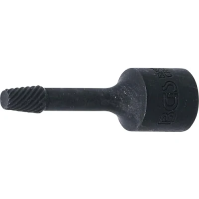 Image of BGS 5281 6 Twist Socket (Spiral Profile) / Screw Extractor 10 mm (3/8&quot;) Drive