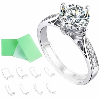 Image of Invisible Ring Size Adjuster for Loose Rings Fit Any Rings, Assorted Sizes of Sizer