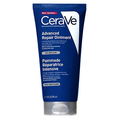 Image of CeraVe Advanced Repair Ointment for Very Dry and Chapped Skin 88ml
