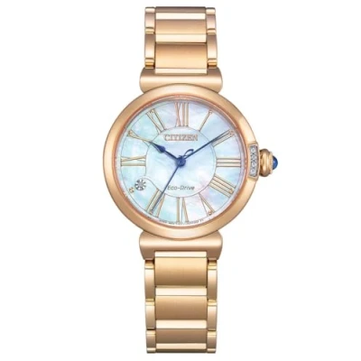 Image of Citizen Women Analogue Japanese Quartz Watch with Stainless Steel Strap EM1063 89D