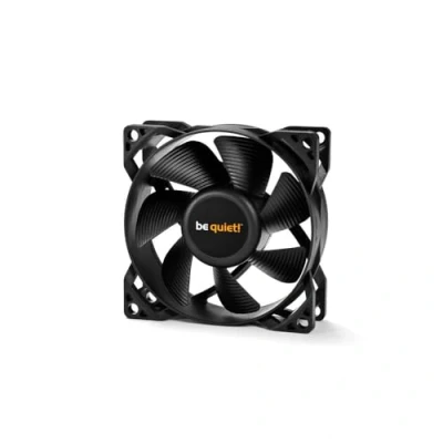 Image of be quiet! Pure Wings 2 80mm fan, high top speed, low minimum optimised fan frame, exceptionally air pressure, very quiet operation, Rifle bearing, BL044
