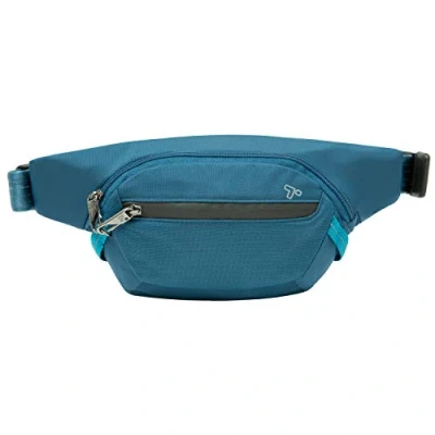 Image of Travelon Anti Theft Active Waist Pack, Teal, 9.5&quot;W x 6&quot;H 2&quot;D, Pack