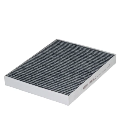 Image of 95557221900, 95557221910 Pollen Filter HENGST E1910LC Activated Carbon 284mm 217mm 30mm VOLKSWAGEN: Transporter 5, 6