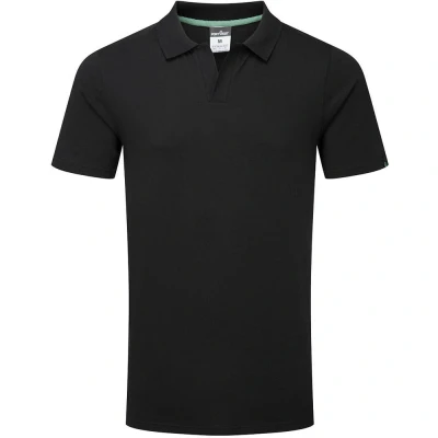 Image of Portwest Organic Cotton Recyclable Polo Shirt Black Large