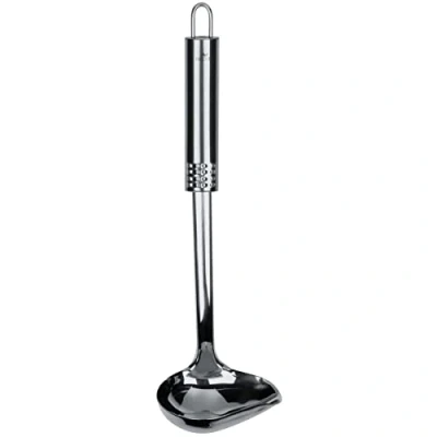 Image of Fackelmann Nirosta 40467 Gravy Ladle with Oval Handle 29 cm Stainless Steel