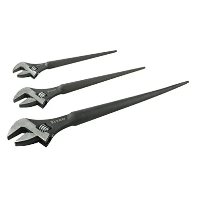 Image of Titan 223 3 Piece Adjustable Construction Spud Wrench Set