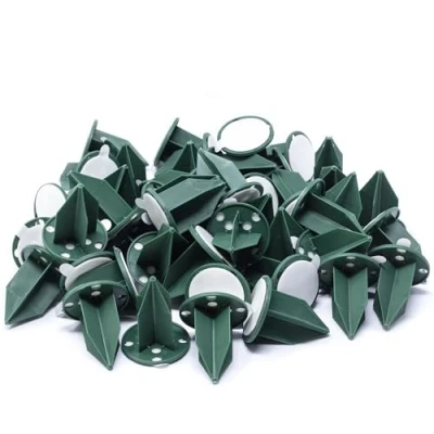 Image of Oasis Pini KL Candle Holder Diameter 3 cm Pack of 50 with Adhesive Tape Floristry Supplies Fixing Candles Floral Foam Sponge