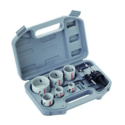 Image of Bosch 2608580803 Plumbers Holesaw Set, Grey