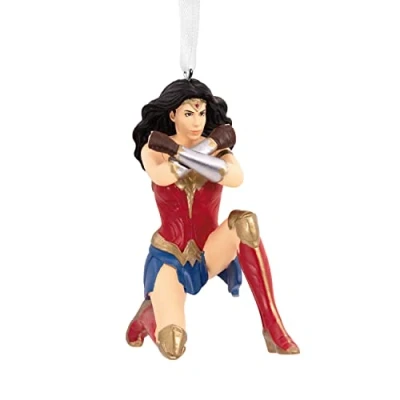Image of Hallmark DC Comics Wonder Woman 1984 Movie Christmas Ornament