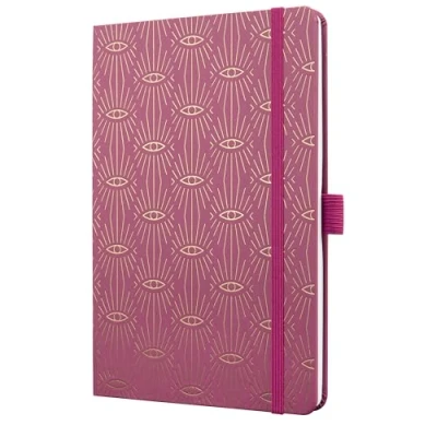 Image of SIGEL J5357 Jolie Weekly Planner 2025, Design Mystic Mauve, 13,5 x 20,3 cm, hardcover, 174 Pages, Pink