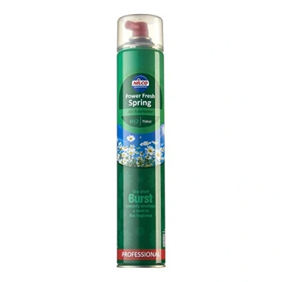 Image of Nilco 750ml Power Fresh Air Freshener Spring Bouquet One Short Burst Instantly envelopes a Room in fine Fragrance