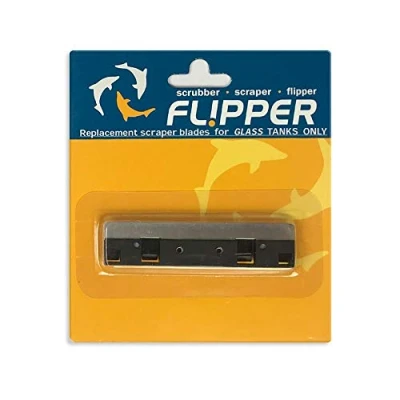 Image of Flipper Aquarium Algae Magnet Cleaner Stainless Steel Replacement Blades (Double Pack)
