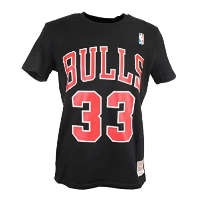 Image of Mitchell &amp; Ness Shirt Chicago Bulls Scottie Pippen black M