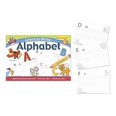 Image of ART BOX Kids Learn to Write Alphabet Handwriting Practice Letters Book Pad Pre School