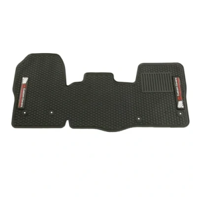 Image of UK Custom Covers Fits Ford Transit (Manual) (2018 2023) Front Heavy Duty Rubber Floor Mats (Black) RM932