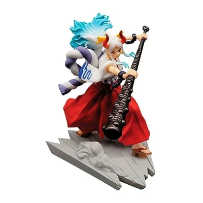 Image of Banpresto Figure Statue One Piece Yamato Senkozekkei Height 11cm Multicolor