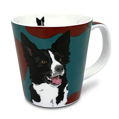 Image of Leslie Gerry Collie Mug