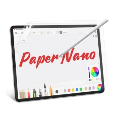 Image of BERSEM 2 Pack Paper Screen Protector Compatible with iPad Pro 11 Inch (2022&amp;2021&amp;2020&amp;2018) / Air 5&amp;4 Generation (10.9 inch, 2022&amp;2020), Matte PET Film, Anti Glare, Write as