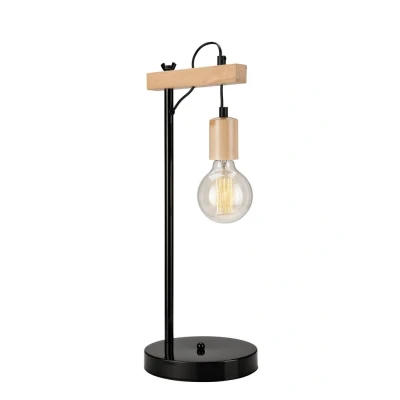 Image of Leon Industrial Table Lamp Natural, 1x E27