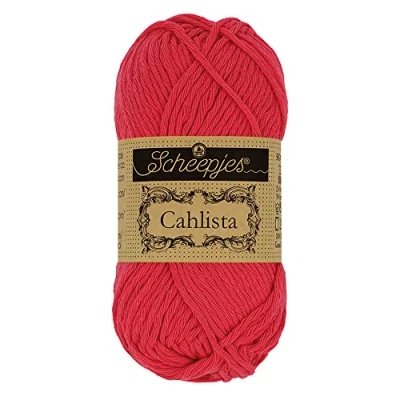 Image of Scheepjes Cahlista 516 Candy Apple Yarn 1x50g