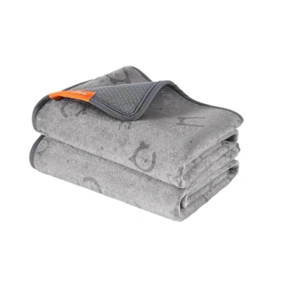 Image of Feandrea Reusable Dog Training Pads, 2 Pack, Washable Puppy 91 x 86 cm, M, Waterproof Pee Pads Pet Mat, Leakproof, Non Slip, Super Absorbent, for Dogs, Cats, Rabbits, Dove Grey PTD002G01
