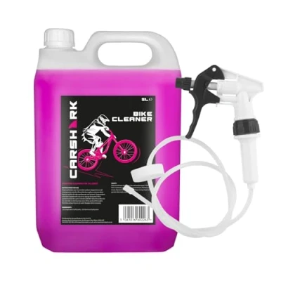 Image of CARSHARK Bike Cleaner 5 Litre with Long Hose Trigger, Suitable for All Types of Bikes