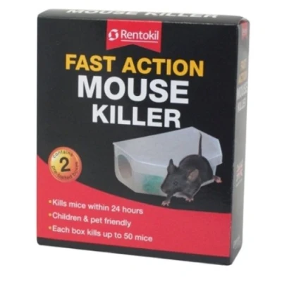 Image of Rentokil Fast Action Mouse Killer x Size: Twin Pack