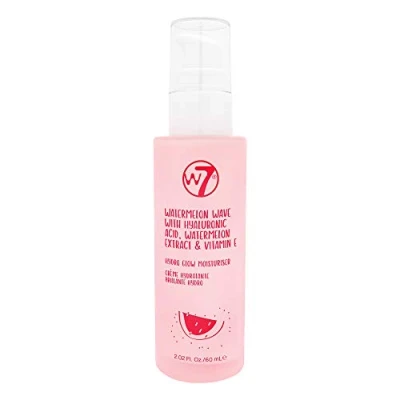 Image of W7 Watermelon Wave Hydro Glow Moisturizer Face Cream Infused with Juice Extract that Naturally Hydrates Skin