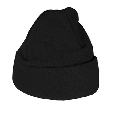 Image of Childs Fleece Hat, Black, Medium
