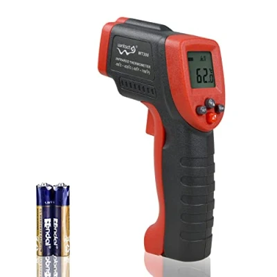 Image of Wintact Infrared Thermometer﹣58℉ 788℉ ( 50℃ 420℃) Non Contact Digital Surface Laser Temperature Gun, Adjustable Emissivity for Kitchen Fridge Freezer Cooking Food Meat (Not Human)