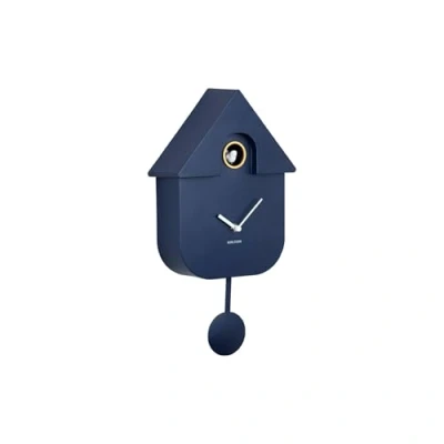 Image of Karlsson Present Time Modern Cuckoo Clock, Multicolored, 27,5 x 5