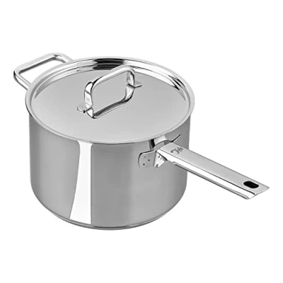 Image of Tala Performance Superior 20cm Deep Saucepan With Stainless Steel Lid And Helper Handle