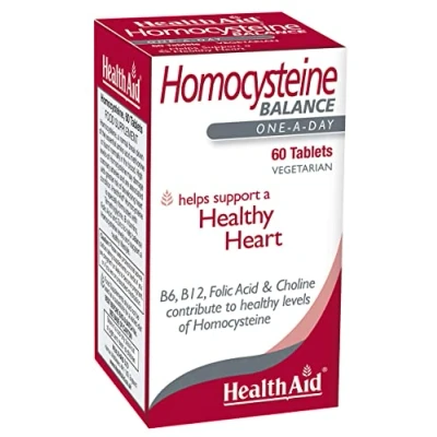 Image of HealthAid Homocysteine 60 Tablets