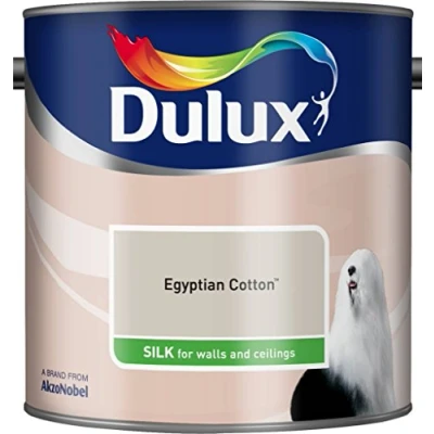 Image of Dulux Silk 2.5L Egyptian Cotton