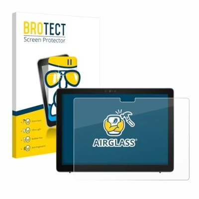 Image of brotect Glass Screen Protector Film compatible with Dell Latitude 7210 2 in 1 Foil 9H Protection [Scratch Resistant, High Clarity]