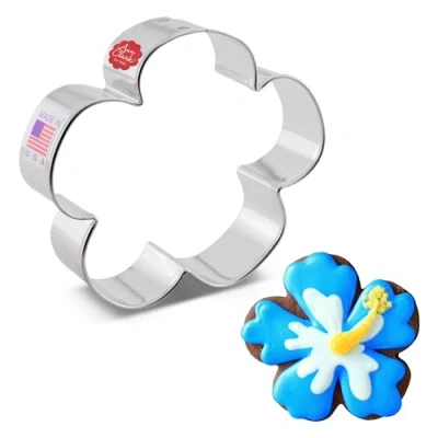 Image of Ann Clark Cookie Cutters Luau Flower by LilaLoa Cutter, 8.89 cm