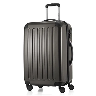 Image of HAUPTSTADTKOFFER Alex Luggage Suitcase Hardside Spinner Trolley 4 Wheel Expandable, 65cm, graphite