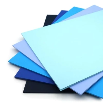 Image of Rothmill A4 Card Stock, 220gsm (280 microns), Blue Pack 5 &#039;Blue&#039; Tones, Ideal for Arts and Craft, Office Stationery Use 50 Sheets