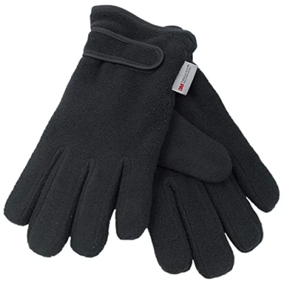 Image of Undercover Ladies 1 Pair Fleece Thinsulate Gloves GL136UC Black One Size