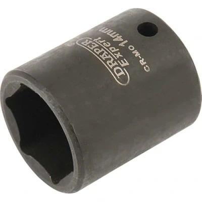 Image of Draper Expert HI TORQ� 6 Point Impact Socket, 1/4&quot; Sq. Dr., 14mm