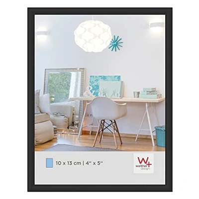 Image of walther Design Picture Frame Black 10 x 13 cm New Lifestyle Plastic KV113B