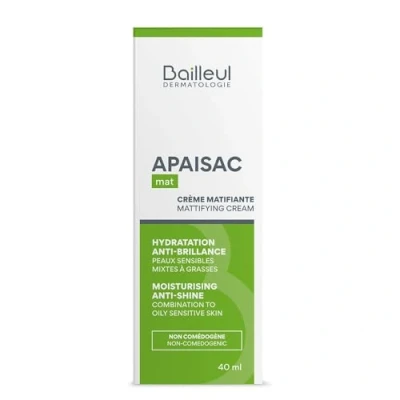 Image of Apaisac Biorga Mattifying Mate Cream 40ml