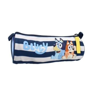 Image of mybagstory Bluey Pencil Case Blue Child School Primary Kindergarten Daycare Boys Size 21 cm, Blue, Classic